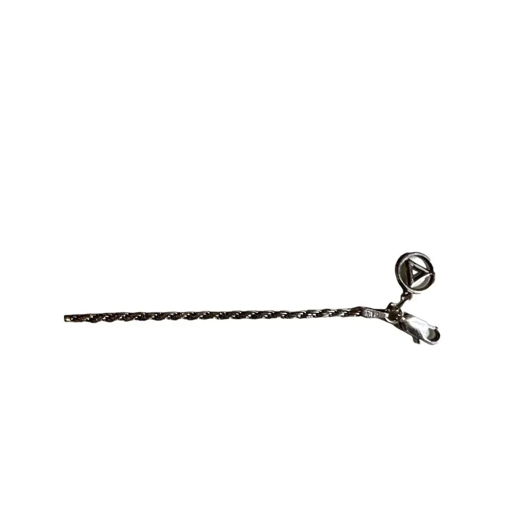 Sterling silver 925 small rope bracelet